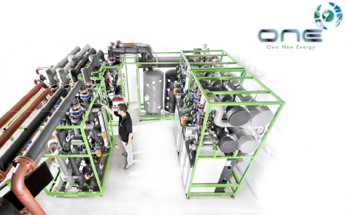 De ONE is een compacte plug&play energie installatie