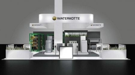 De beursstand met ONE op de ISH 2013 in Frankfurt