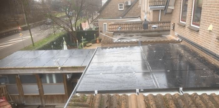 Den Bosch: 20 MEP panelen vlak geplaatst